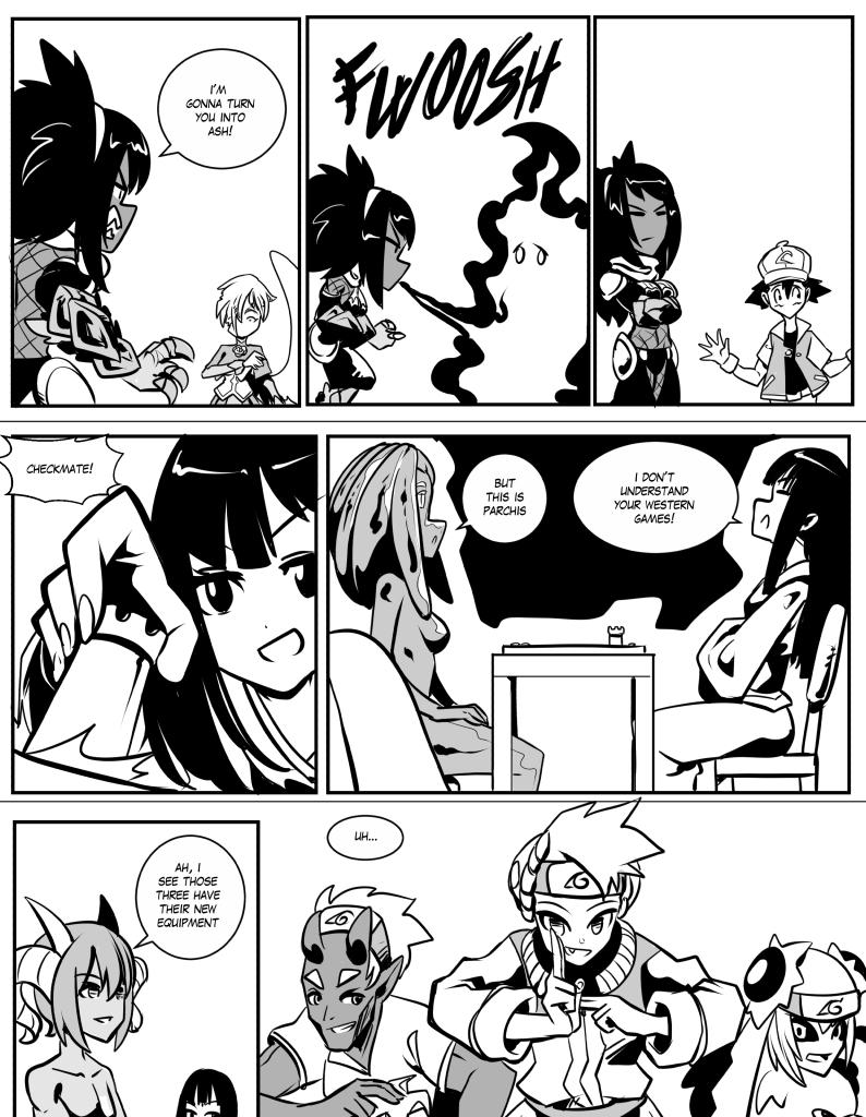 Monster girls on tour - Episode 566, Page 1: Page 566